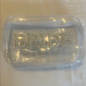 Clear Bride Makeup Bag